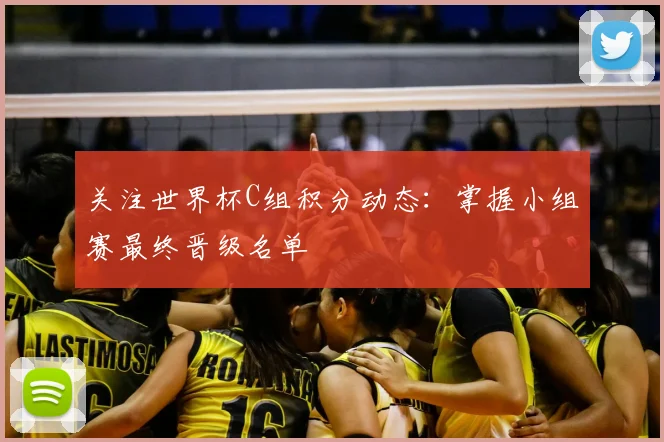 关注世界杯C组积分动态:掌握小组赛最终晋级名单